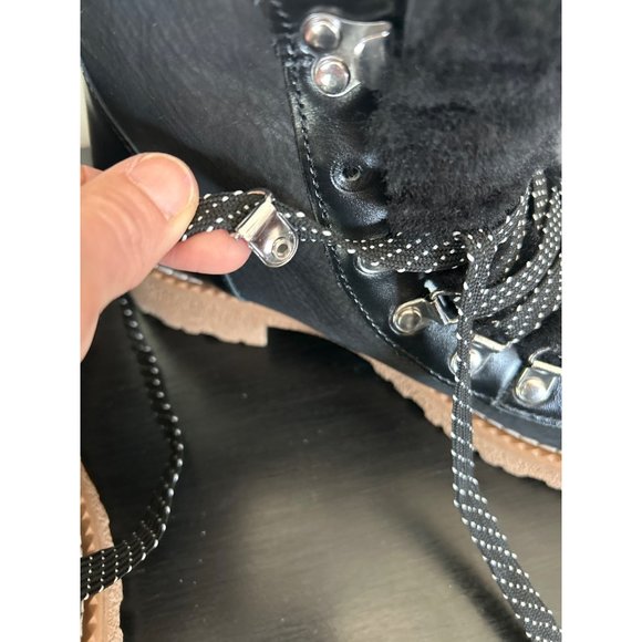 J. Crew Black and Brown Winter Boots - Picture 2 of 6